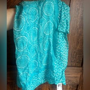Michael by Michael Kors‎ scarf blue pattern NWT